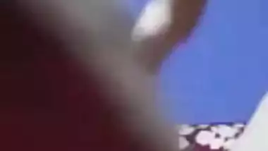 cute college gal dharmini fucking with stick mms