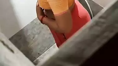 Dress change before bath by hot desi village aunty