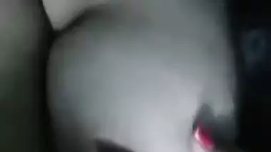 Chubby girl moaning in rubbing pussy and boob press