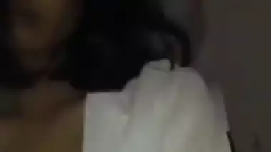Sexy college girl riding her boyfriend mms